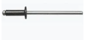 AD43ABS RIVET ALUM 1/8 DIA CHARCOAL 73660240