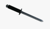AD43ABS RIVET ALUM 1/8 DIA CHAMPNG 73660740
