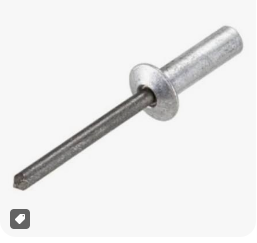 AD54AH RIVET ALUM 1/8 DIA CLOSED END 7M/CTN
