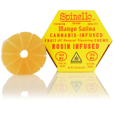 Rosin Infused, Mango Sativa 100mg