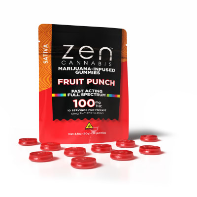 Fruit Punch Sativa 10-Pack Gummy