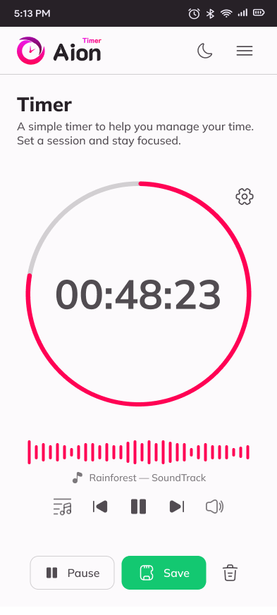 Mobile Timer Demonstration
