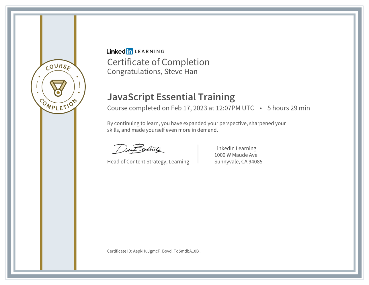 JavaScript Essential Training