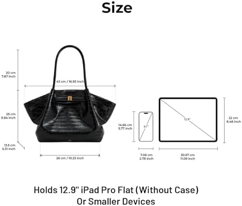 Vue 2 de Hana Moyen Sac Cabas