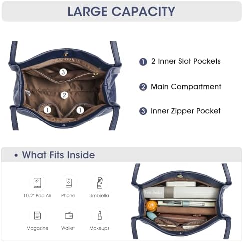 Vue 4 de Sacs Fourretout En Cuir