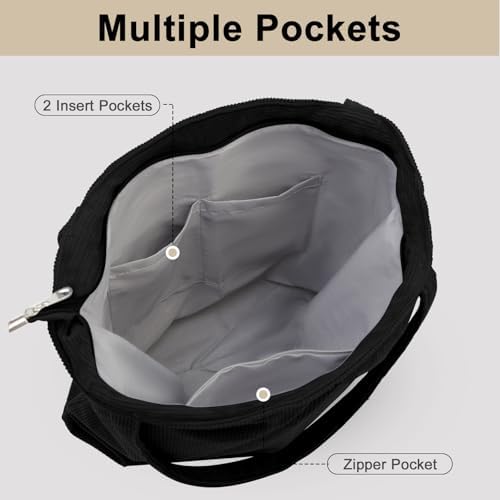 Vue 3 de Cabas Femme En Velours