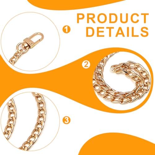 Vue 3 de Chain Purse Strap Metal