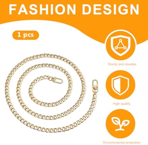 Vue 4 de Chain Purse Strap Metal