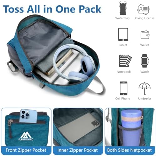 Vue 4 de Flintronic Sac Dos