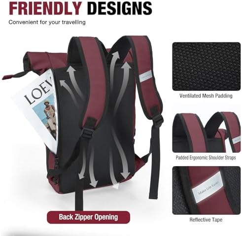 Vue 6 de Rolltop Sac Dos