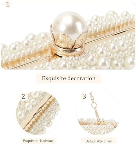 Vue 4 de Pochette Femme Perle Pochette