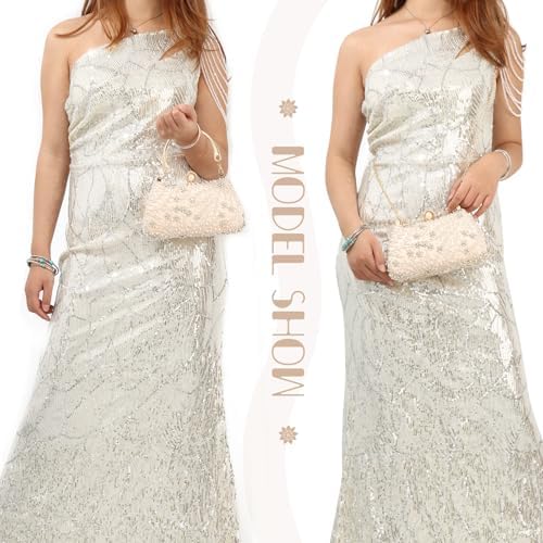 Vue 2 de Pochette En Cristal Perles