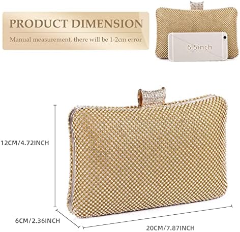 Vue 2 de Femmes Strass Brillant Robe