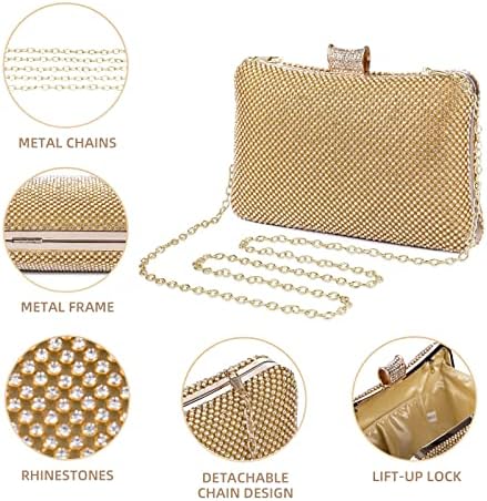 Vue 4 de Femmes Strass Brillant Robe