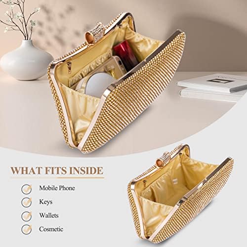 Vue 5 de Femmes Strass Brillant Robe