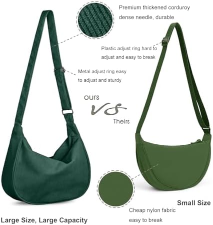 Vue 6 de Crescent Crossbody Bag Sacs