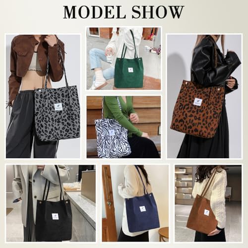 Vue 6 de Sac Tote Bag Velours