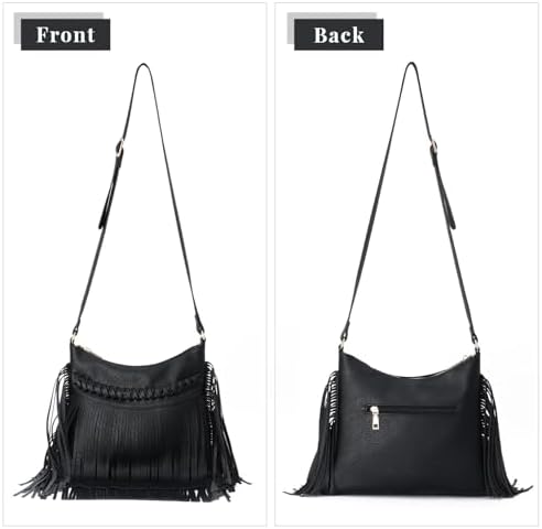 Vue 2 de Femmes Tassel Hobo Et