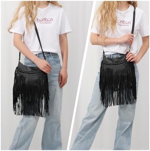 Vue 5 de Femmes Tassel Hobo Et