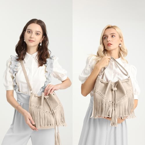 Vue 2 de Sacs Seau En Cuir