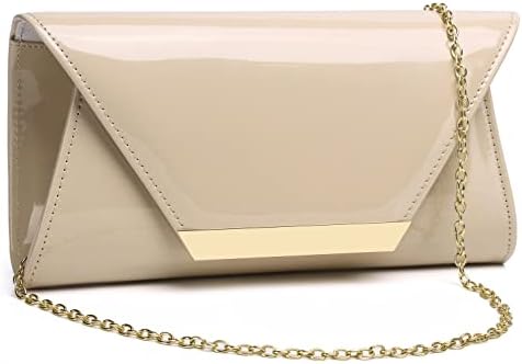 Vue 2 de Patent Leather Envelope Clutch