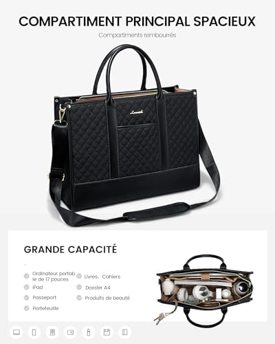 Vue 3 de Lovevook Sac Cabas Femme