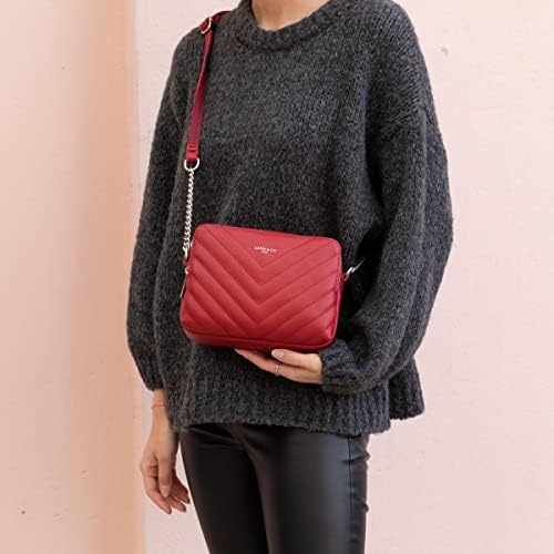 Vue 3 de Sac Bandouliere Matelasse Femme