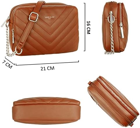 Vue 6 de Sac Bandouliere Matelasse Femme