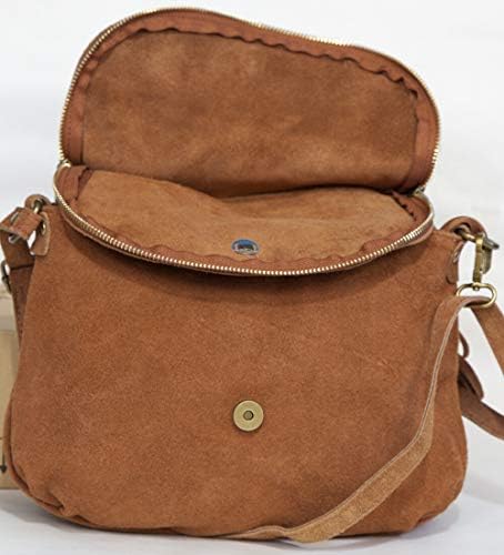 Vue 4 de Sac Cuir Femme Bandouliere
