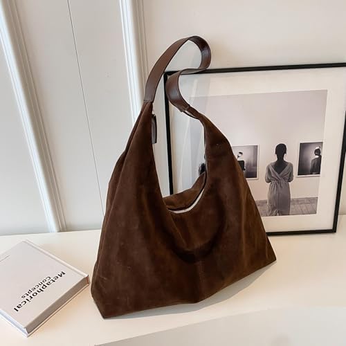 Vue 6 de Sac Fourretout En Daim