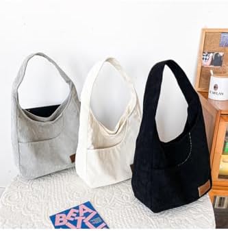 Vue 2 de Femmes Velours Cotele Sac