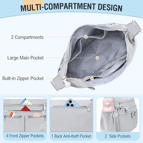 Vue 4 de Sac Bandouliere Femme Grande