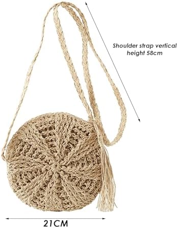 Vue 2 de Sac Rond En Paille