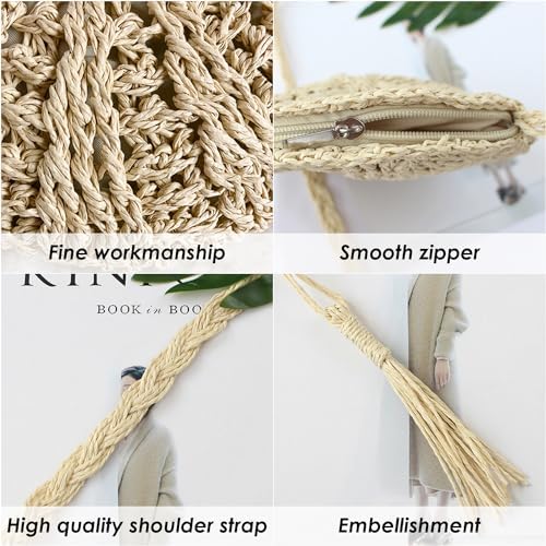 Vue 3 de Sac Rond En Paille