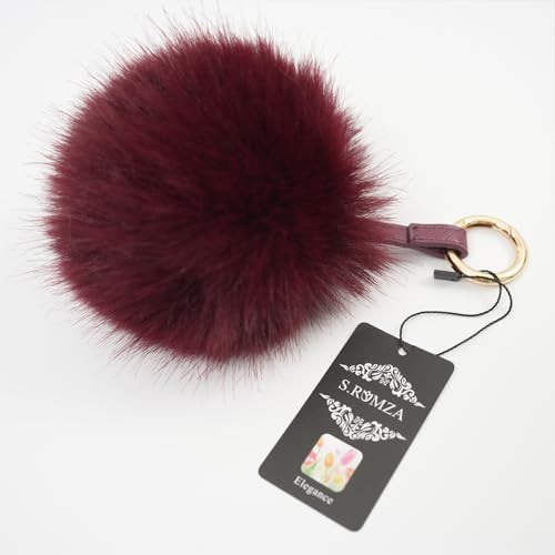 Vue 2 de Portecles Pompons En