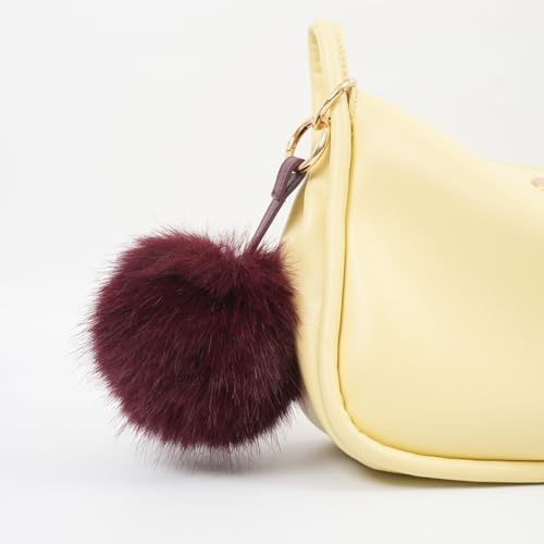 Vue 4 de Portecles Pompons En