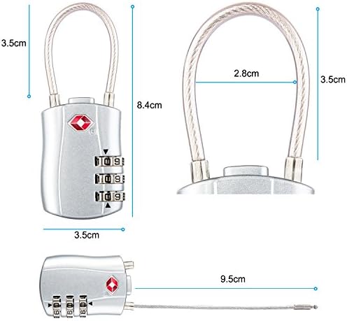 Vue 6 de Pack Serrures Bagages