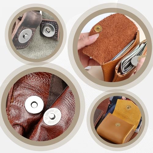 Vue 6 de Pcs Fermoir Magnetique Bouton