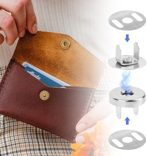 Vue 7 de Pcs Fermoir Magnetique Bouton