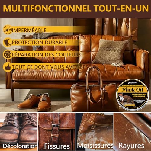 Vue 4 de Entretien Cuir En Kit