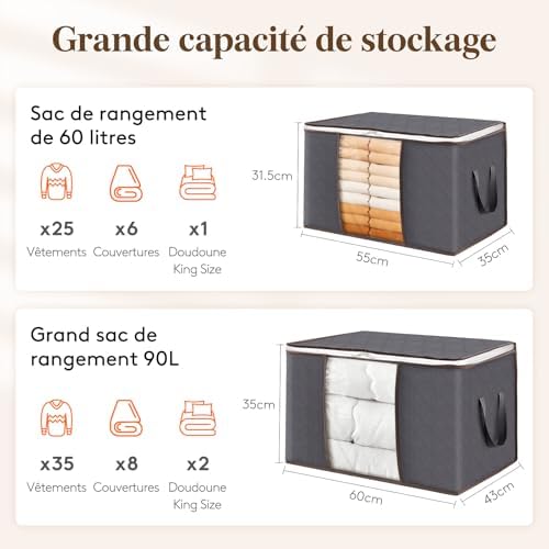 Vue 2 de Lifewit Lot De Sac