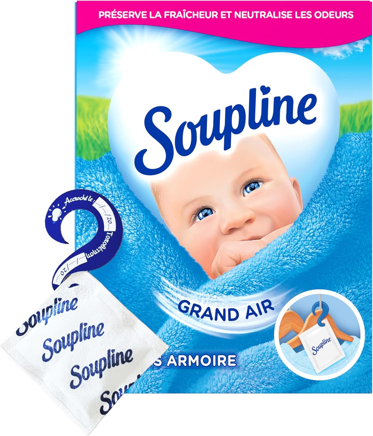 Soupline Sachets Armoire Rafraichissants