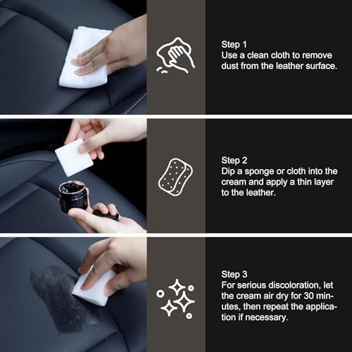 Vue 6 de Pate Reparatrice Cuir Noir