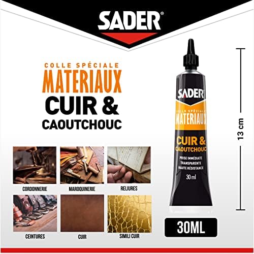 Vue 2 de Sader Colle Pour Cuir