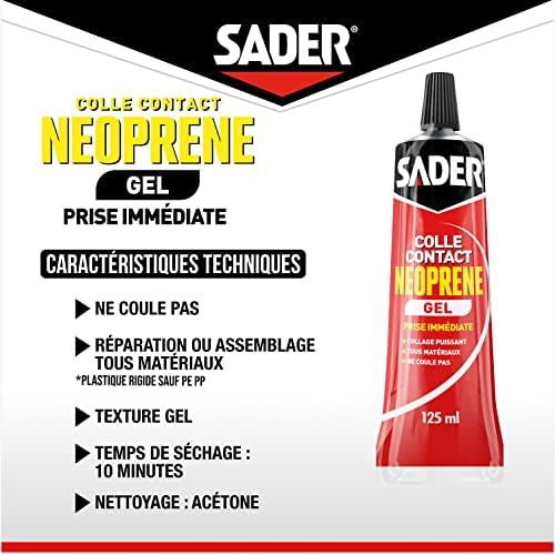 Vue 3 de Sader Colle Contact Neoprene