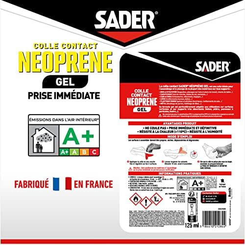 Vue 5 de Sader Colle Contact Neoprene
