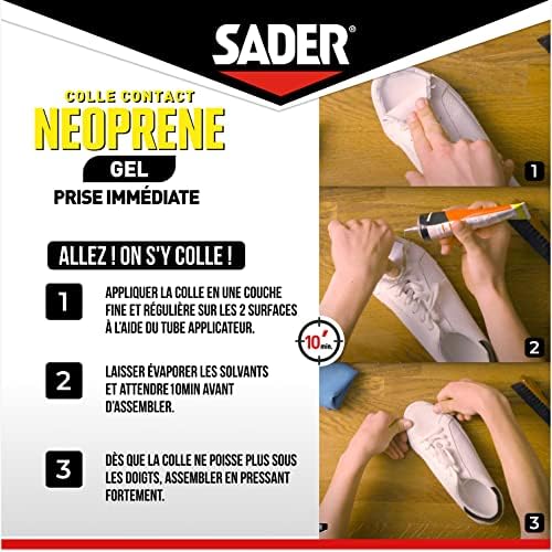 Vue 6 de Sader Colle Contact Neoprene
