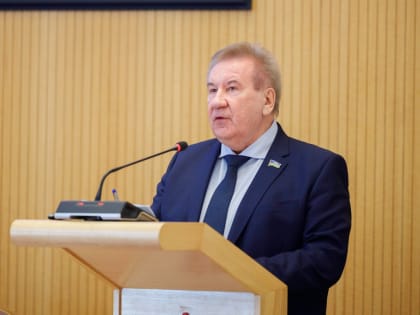 Председатель Думы Югры Борис Хохряков выступил с отчетом о деятельности окружного парламента за 2023 год