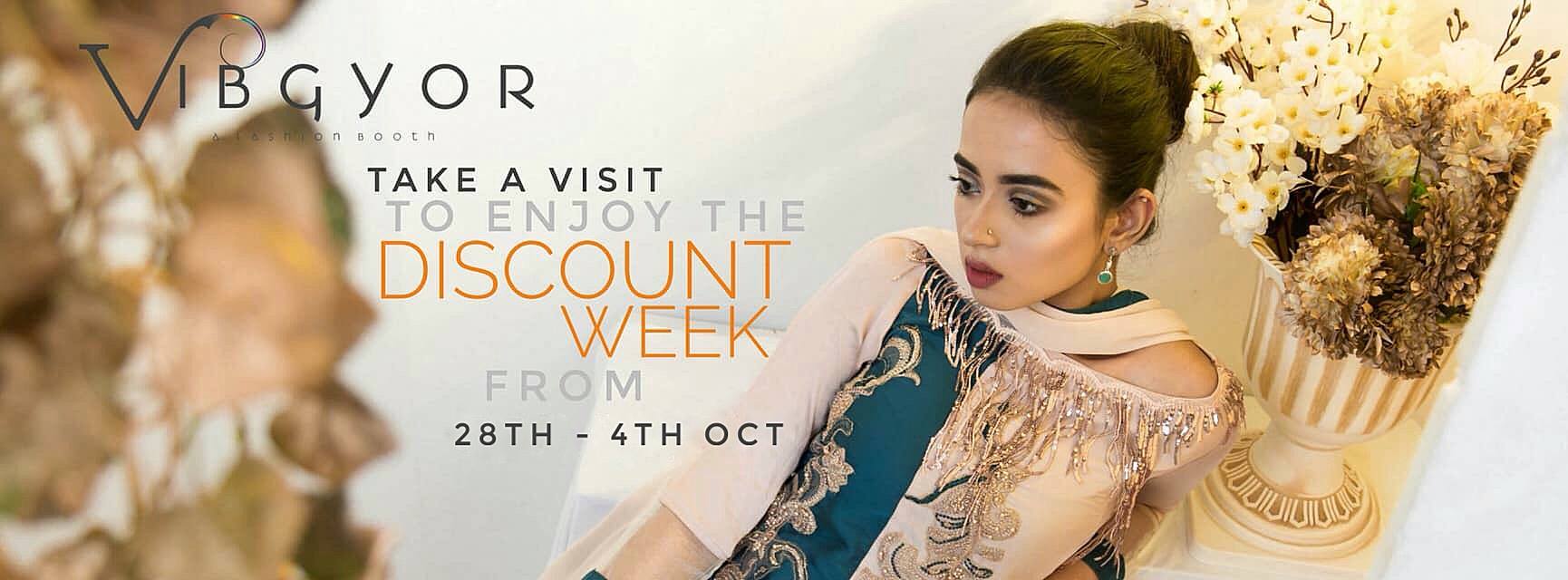 Take a visit to enjoy the discount week