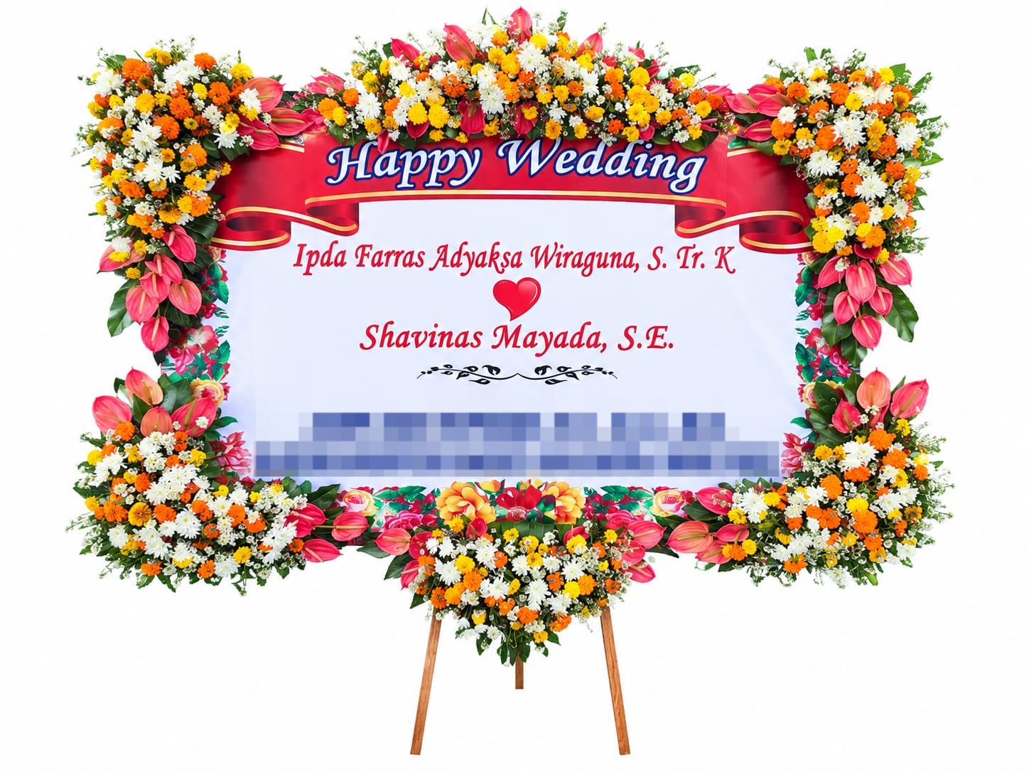 Karangan Bunga Titik 4 Mahkota